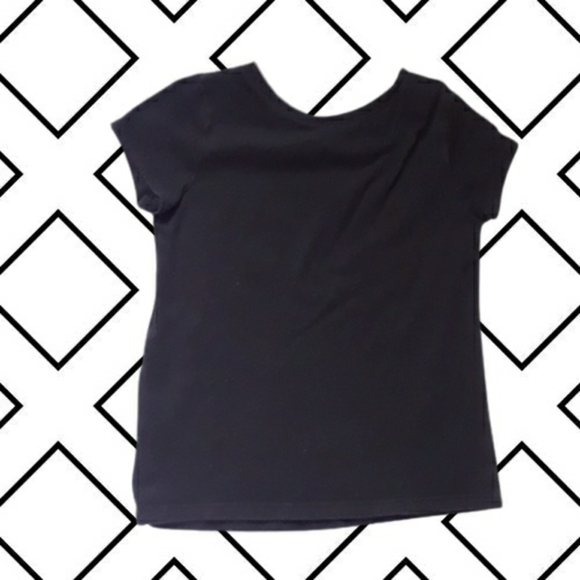 Black Flora "Trouble" T-shirt - Picture 3 of 5